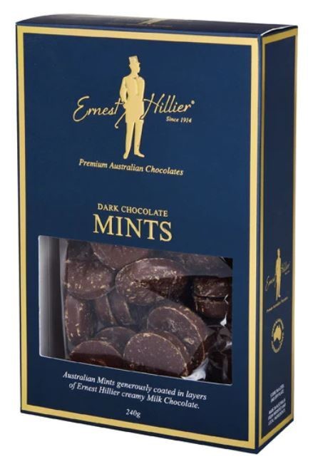 Box of Ernest Hillier chocolates
