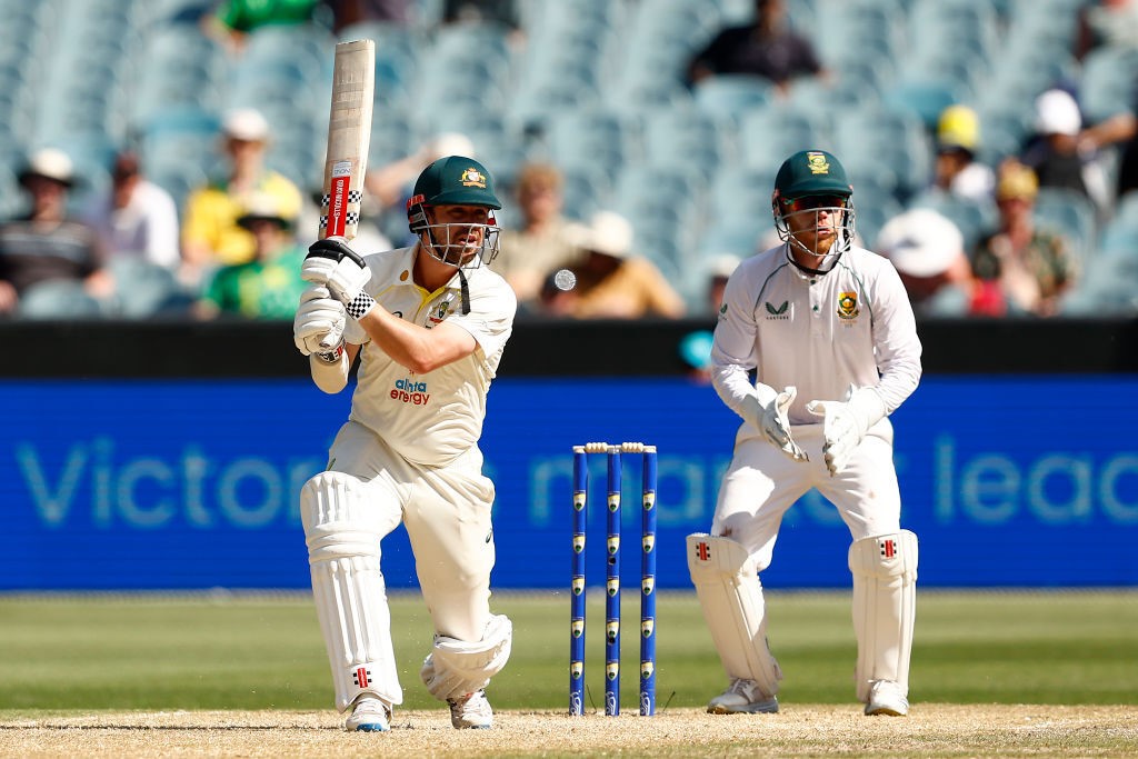 David Warner scores double century in 100th Test, as Australia