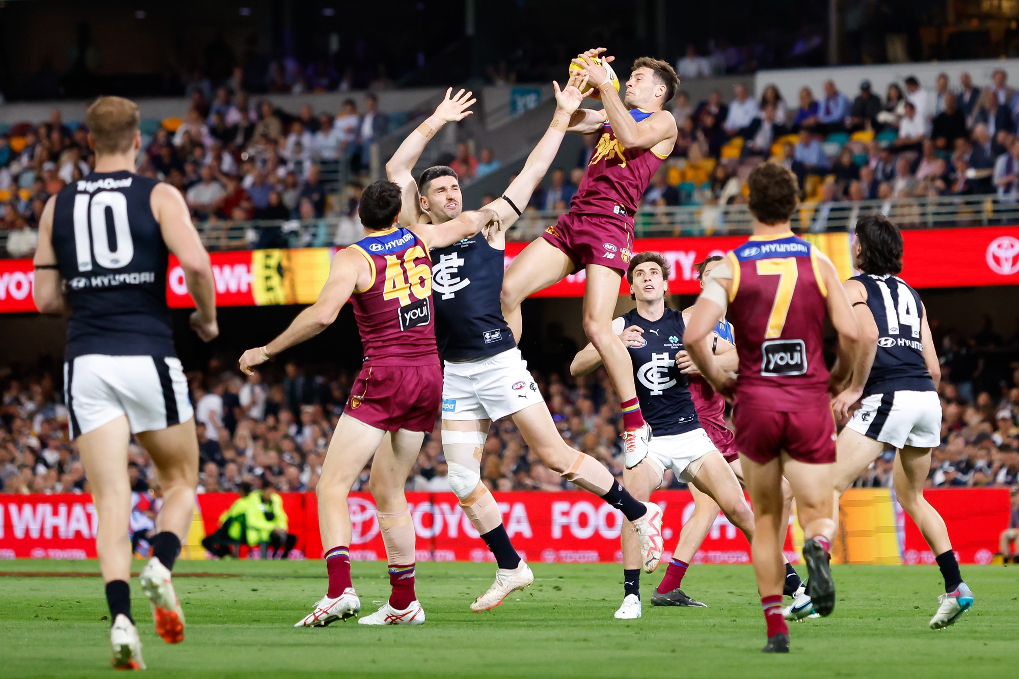 Carlton vs Brisbane - Figure 1