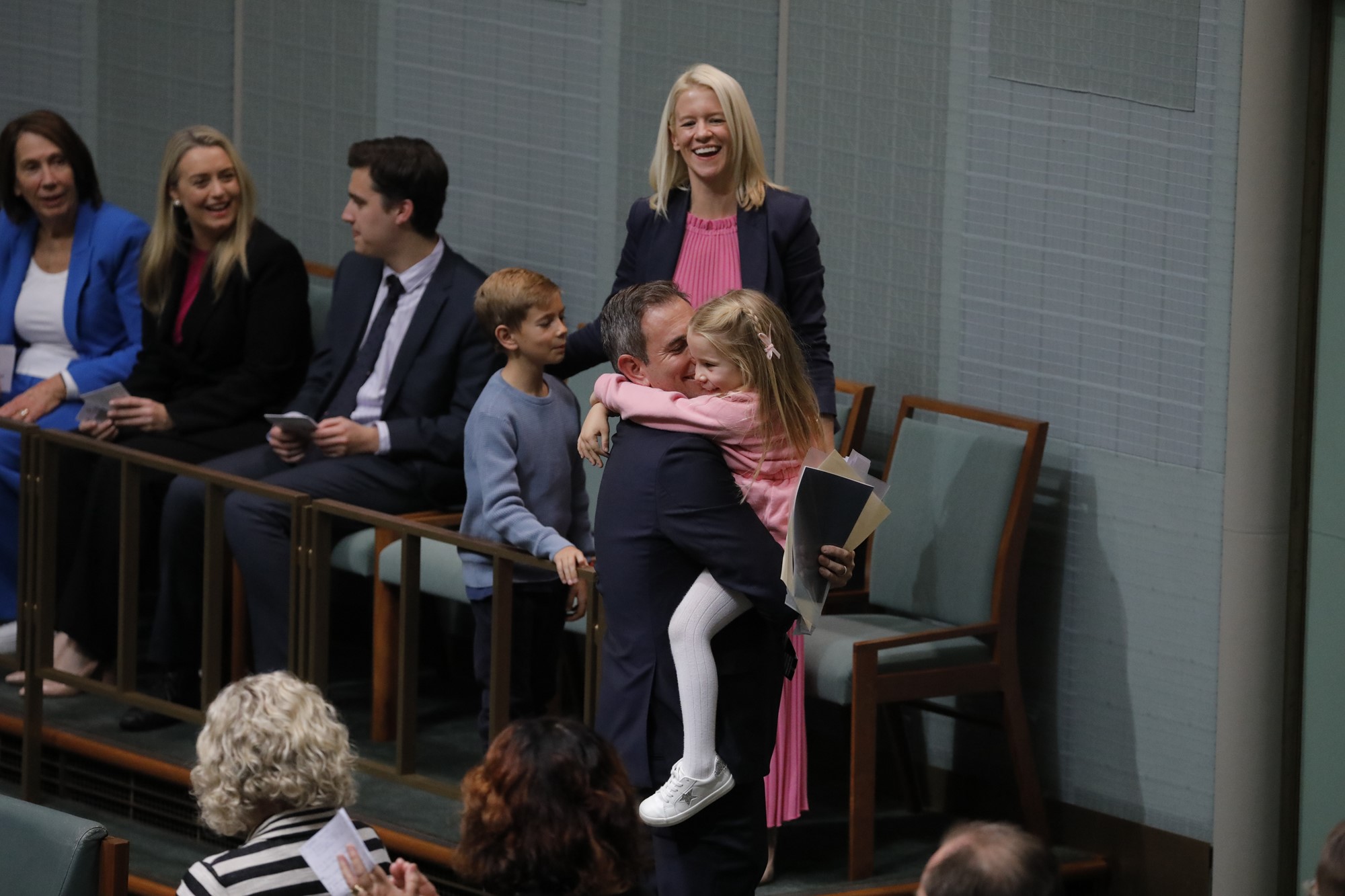 Treasurer Jim Chalmers delivers the budget in Parliament