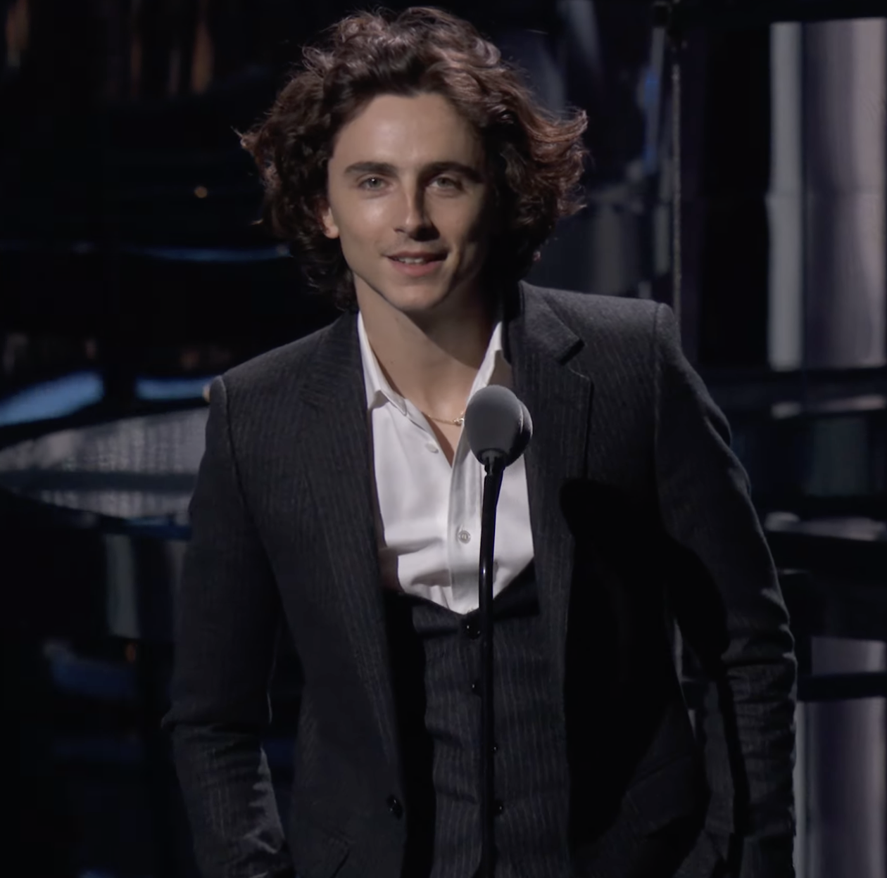 Timothee Chalamet presents The Game of the Year
