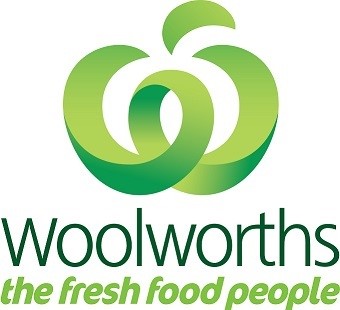 The Woolworths logo, with the words 'the fresh food people'