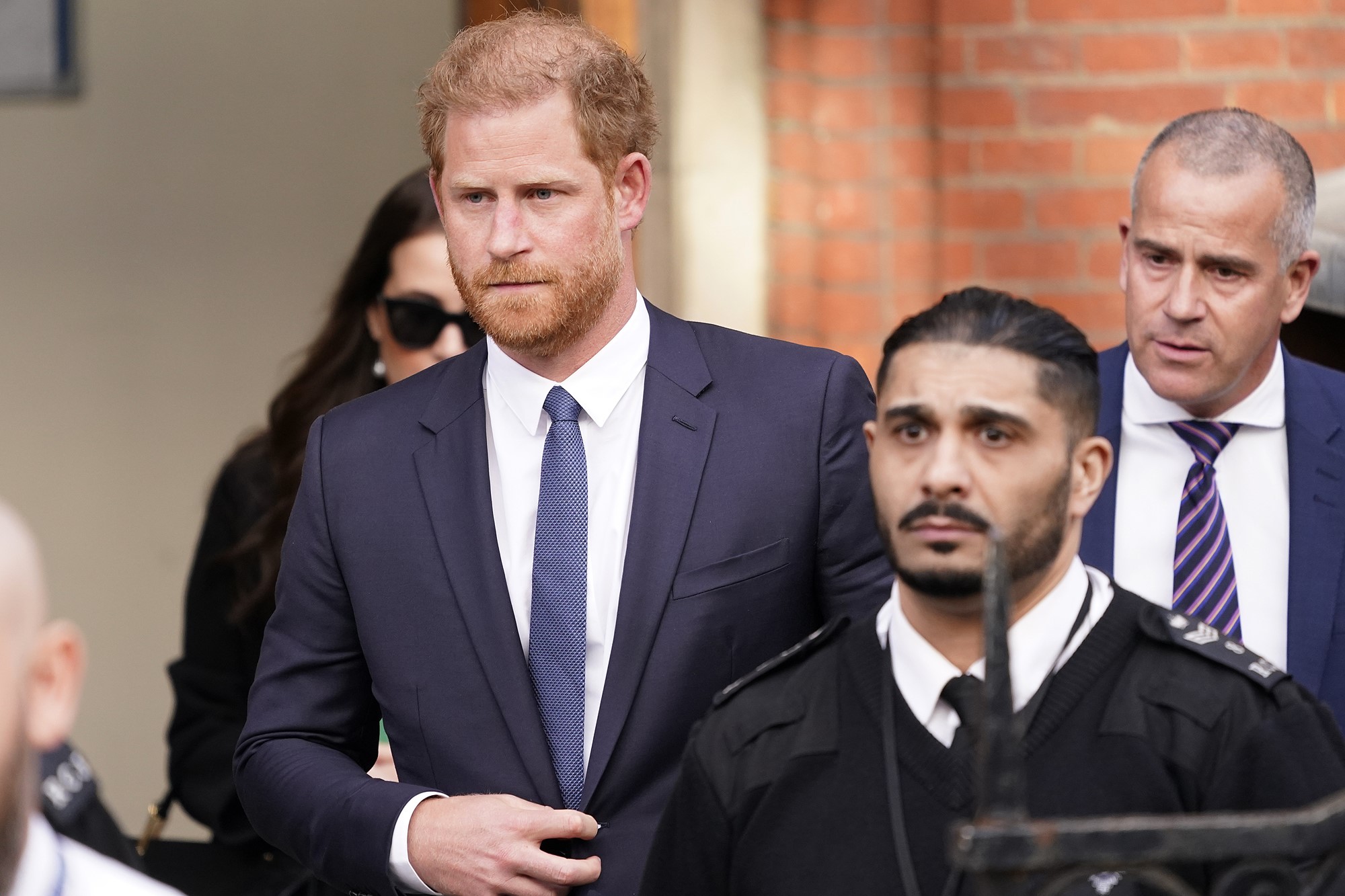 PRINCE hARRY IN A SUIT. 