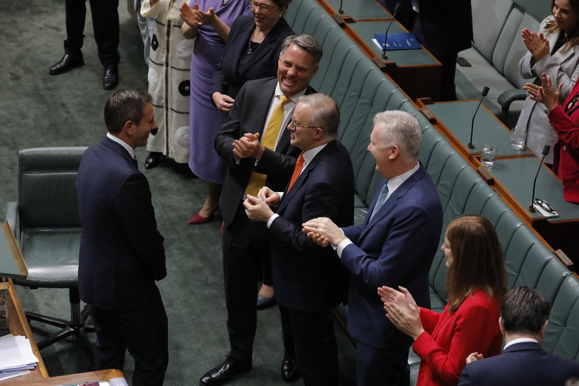 Treasurer Jim Chalmers delivers the budget in Parliament