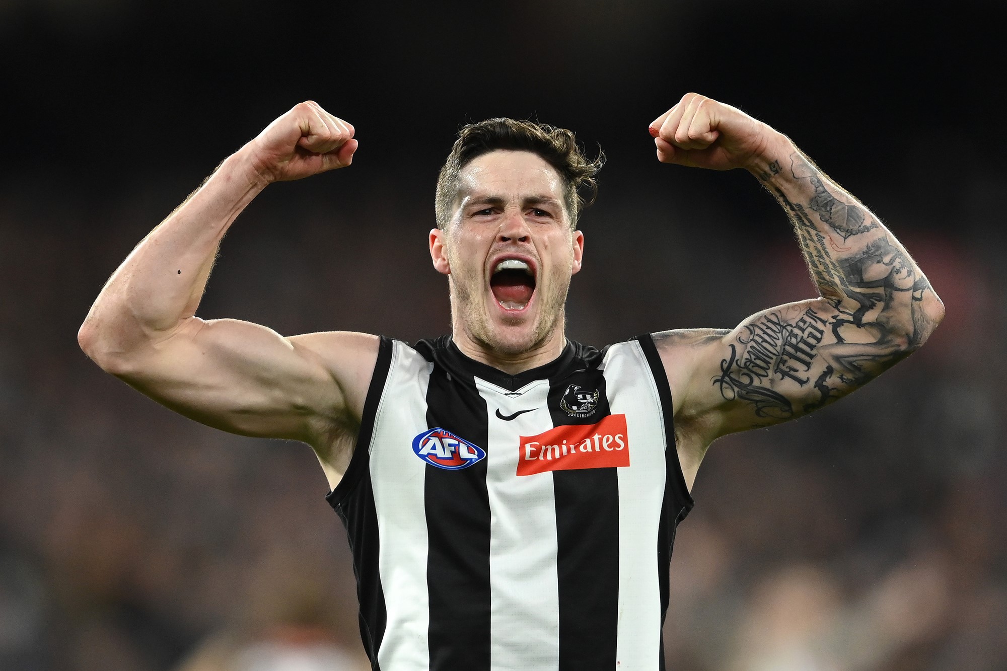 Collingwood beat Fremantle by 20 points to book AFL preliminary final
