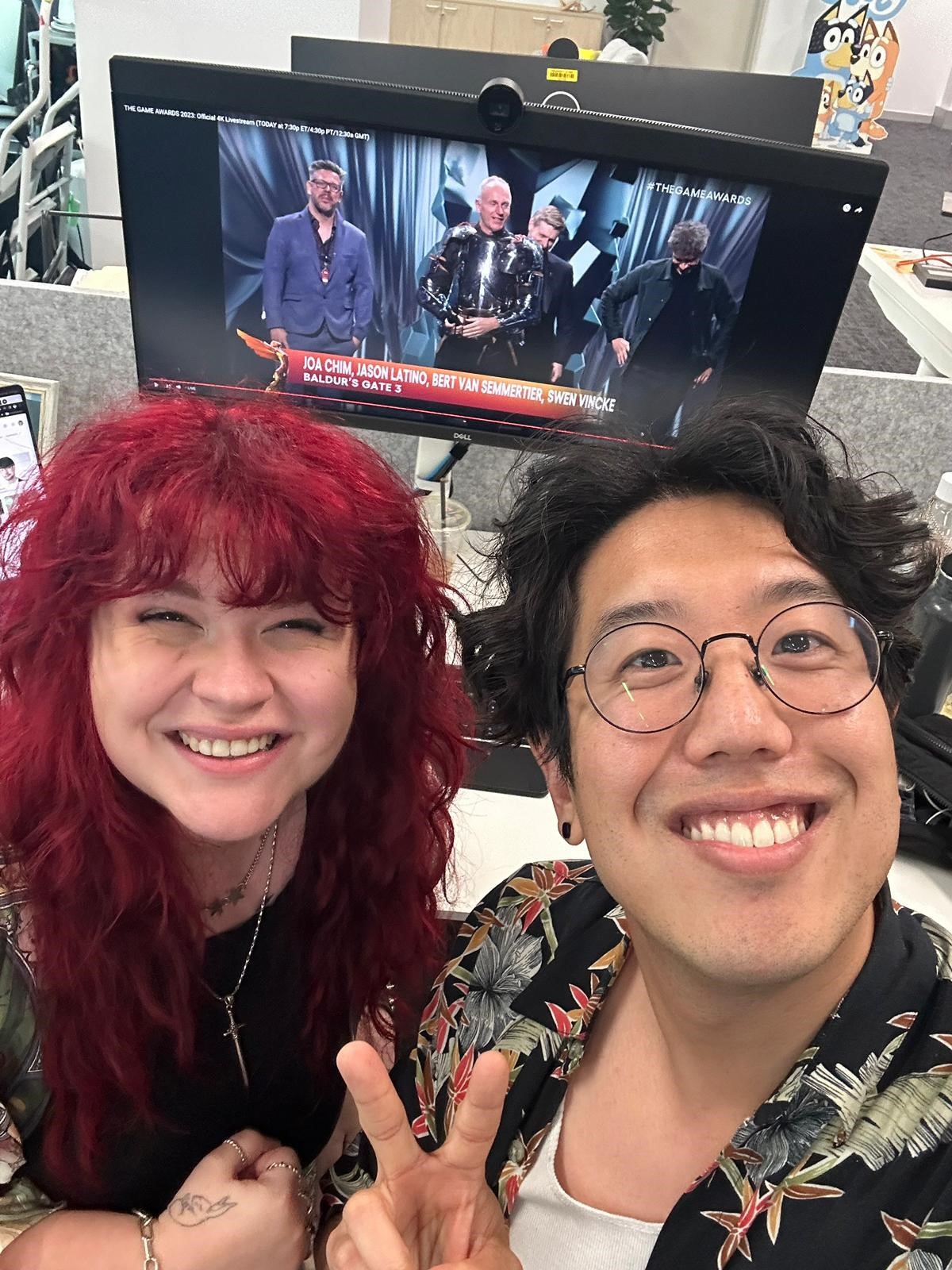 Gem Driscoll and Harry Jun from ABC Gamer