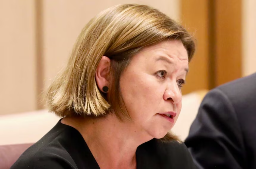 Former ABC managing director Michelle Guthrie