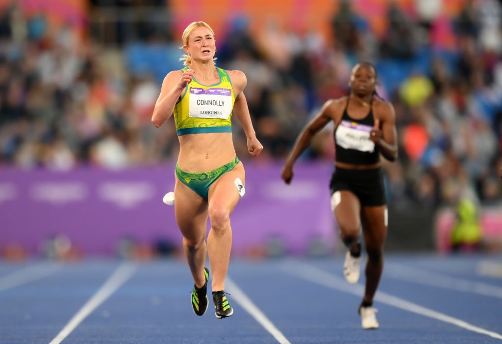 Ella Connolly sprinting